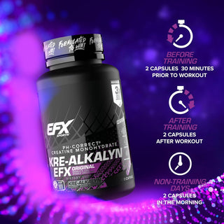 EFX Sports, Kre-Alkalyn EFX, 120 Capsules