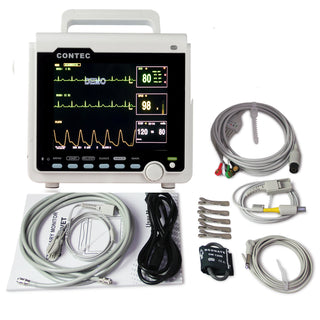 Veterinary PET Vet Patient Monitor Multiparameter ICU Machine Big Screen 6 Parameters