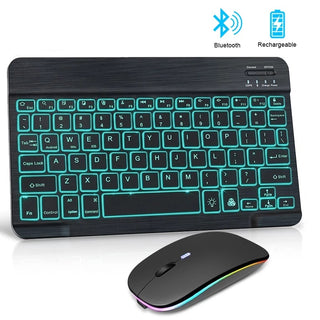 Tablet PC External Wireless Bluetooth Keyboard And Mouse Set