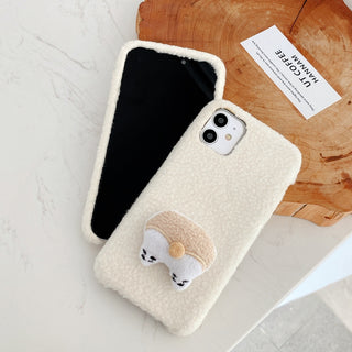 IPHONE CASE The Hat Bear Plush Is Suitable For 13 Full Series Of Silicone Mobile Phone Cases