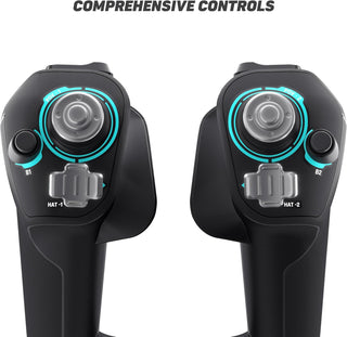 Turtle Beach VelocityOne Flightstick Universal Simulation Controller Joystick for Air & Space Combat Simulation - Xbox Series X, Xbox Series S, Xbox One, Windows 10, and Windows 11 PCs