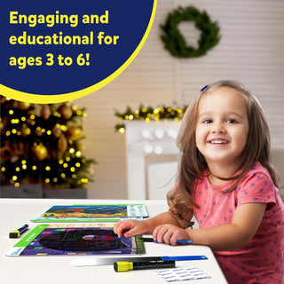 Skillmatics Educational Toy - I Can Write, Perfect Preschool & Kindergarten Learning Activity for Kids, Toddlers, Supplies for School/Classroom, Gifts for Girls & Boys Ages 3, 4, 5, 6