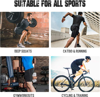 Roadbox Compression Shorts for Men 3 Pack Cool Dry Athletic Workout Underwear Running Gym Spandex Baselayer Boxer Briefs