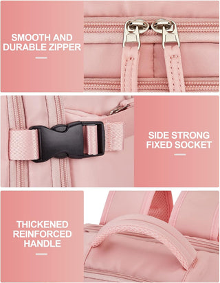 Dorany Extra Large Travel Backpack for Women as Person Item Flight Approved, 40L Carry On Backpack, 17 Inch Laptop Backpack, Waterproof Backpack, Hiking Backpack, School Bag