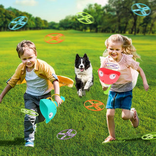 Outside Toys for Kids Ages 4-8, Manual Capture Catching Game - Toddler Chasing Toy 3 4 5 6 7 Year Old Boys Girls, Kids Outdoor Games Age 3-5 Christmas Birthday Gifts Fun Games Family Outside Games