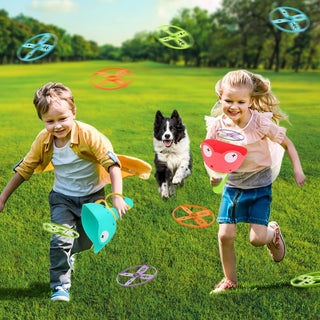 Outside Toys for Kids Ages 4-8, Manual Capture Catching Game - Toddler Chasing Toy 3 4 5 6 7 Year Old Boys Girls, Kids Outdoor Games Age 3-5 Christmas Birthday Gifts Fun Games Family Outside Games