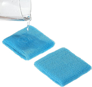 6 Pack Wrist Sweatbands Tennis Wrist Bands Absorbent Sweatbands for Football Basketball Running Athletic Sports and Working Out