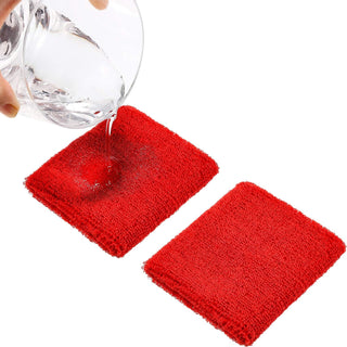 6 Pack Wrist Sweatbands Tennis Wrist Bands Absorbent Sweatbands for Football Basketball Running Athletic Sports and Working Out