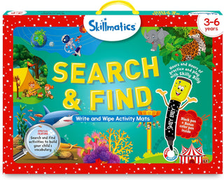 Skillmatics Educational Toy - I Can Write, Perfect Preschool & Kindergarten Learning Activity for Kids, Toddlers, Supplies for School/Classroom, Gifts for Girls & Boys Ages 3, 4, 5, 6