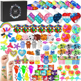 SLEEPHEAD®120 Pcs Party Favors for Kids 3-5 4-8-12, Stocking Stuffers for Kids Birthday Party, Goodie Bags Treasure Box Toys For Classroom Rewards, Kids' Party Supplies For Pinata Stuffers