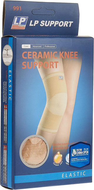LP Support 991 Ceramic Knee Support, X-Large, Tan