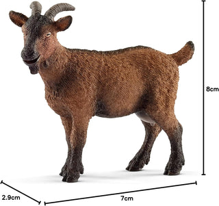 SCHLEICH SC13828 Goat Toy Figure, brown