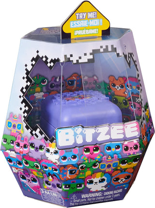 Bitzee Interactive Toy Digital Pet and Case with 15 Animals Inside, Virtual Electronic Pets React to Touch, Kids Toys for Girls Boys Purple 6067790