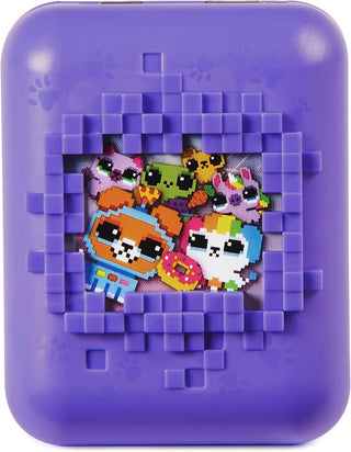 Bitzee Interactive Toy Digital Pet and Case with 15 Animals Inside, Virtual Electronic Pets React to Touch, Kids Toys for Girls Boys Purple 6067790