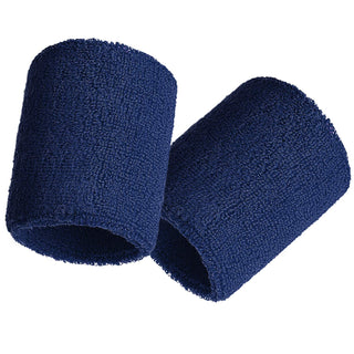 6 Pack Wrist Sweatbands Tennis Wrist Bands Absorbent Sweatbands for Football Basketball Running Athletic Sports and Working Out