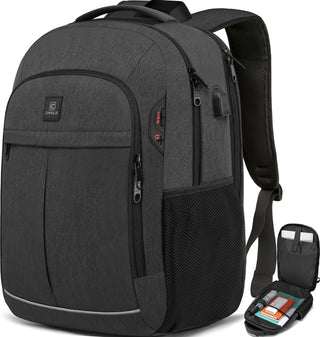 CAFELE Anti-Theft Laptop Backpack USB Travel Computer Backpack College Bookbag School Backpack
