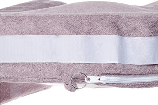 My Brest Friend Deluxe Nursing Pillow for Breastfeeding & Bottle Feeding, Enhanced Posture Support Feeding Pillow, Double Straps & Removable Extra Soft Slipcover, Evening Grey