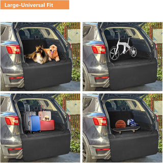 GSODC Dog Car Seat Cover for Back Seat Cover for Kids（1 Pack） with Dog Seat Belt Non Stick Fur Car Seat Protector for Dogs Nonslip Water Proof Durable Dog Car Seat Cover for Truck SUV 1, Black