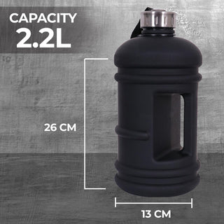 Generic Water Bottle Large Water Jug Plastic Reusable Drink Container with Handle, Wide Mouth Leak proof Big Sports Jug for Gym Fitness Hiking Outdoor, keen 39