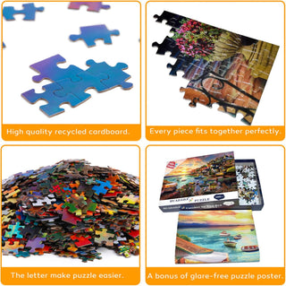 HUADADA Jigsaw Puzzles for Adults 1000 Piece Puzzle for Adults 1000 Pieces Puzzle 1000 Pieces Kids Large Puzzle Game Decompression Toys
