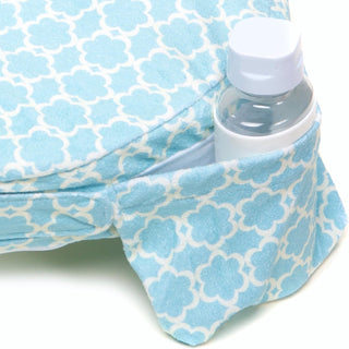 My Brest Friend Deluxe Nursing Pillow for Breastfeeding & Bottle Feeding, Enhanced Posture Support Feeding Pillow, Double Straps & Removable Extra Soft Slipcover, Evening Grey