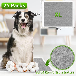 Mumoo Bear Pet Training Pads Super Absorbent Puppy Pads Anti Slip Toilet Pee Mat, Leak Proof & Quick Dry Pet Pads for Dogs Cats Rabbits Pets (40 PACK-60 * 60CM)