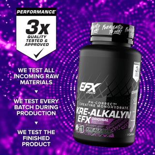 EFX Sports, Kre-Alkalyn EFX, 120 Capsules
