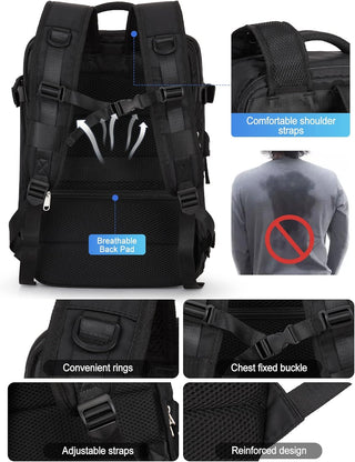 Dorany Extra Large Travel Backpack for Women as Person Item Flight Approved, 40L Carry On Backpack, 17 Inch Laptop Backpack, Waterproof Backpack, Hiking Backpack, School Bag