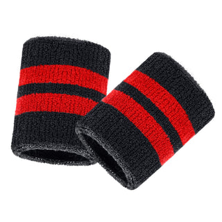 6 Pack Wrist Sweatbands Tennis Wrist Bands Absorbent Sweatbands for Football Basketball Running Athletic Sports and Working Out