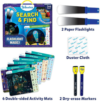 Skillmatics Educational Toy - I Can Write, Perfect Preschool & Kindergarten Learning Activity for Kids, Toddlers, Supplies for School/Classroom, Gifts for Girls & Boys Ages 3, 4, 5, 6