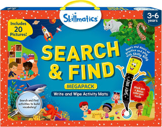 Skillmatics Educational Toy - I Can Write, Perfect Preschool & Kindergarten Learning Activity for Kids, Toddlers, Supplies for School/Classroom, Gifts for Girls & Boys Ages 3, 4, 5, 6