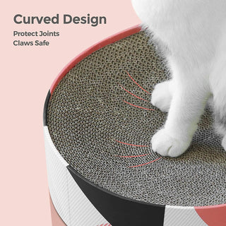 Mumoo Bear Cat Scratching Board Lounger Sofa Bed, Reversible Pads - Premium Cardboard Construction