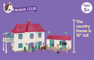 Schleich 42551 Horse Club Lakeside Country House and Stable Playset