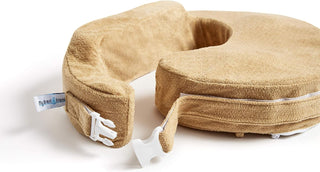 My Brest Friend Deluxe Nursing Pillow for Breastfeeding & Bottle Feeding, Enhanced Posture Support Feeding Pillow, Double Straps & Removable Extra Soft Slipcover, Evening Grey