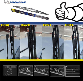 Michelin ST65 Wiper Blade 26" | Radius Standard | Anti-Corrosion | 60110, Michelin 26" Radius Standard Wiper Blade