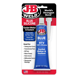 J-B Weld 31319 Black RTV Silicone Sealant and Adhesive - 3 oz.