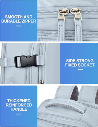 Dorany Extra Large Travel Backpack for Women as Person Item Flight Approved, 40L Carry On Backpack, 17 Inch Laptop Backpack, Waterproof Backpack, Hiking Backpack, School Bag