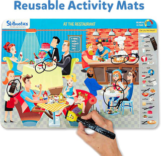 Skillmatics Educational Toy - I Can Write, Perfect Preschool & Kindergarten Learning Activity for Kids, Toddlers, Supplies for School/Classroom, Gifts for Girls & Boys Ages 3, 4, 5, 6