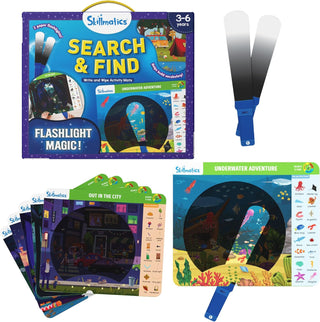 Skillmatics Educational Toy - I Can Write, Perfect Preschool & Kindergarten Learning Activity for Kids, Toddlers, Supplies for School/Classroom, Gifts for Girls & Boys Ages 3, 4, 5, 6