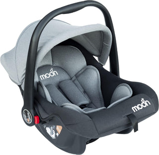 MOON Bibo Infant/Baby/Kids Travel Car Seat With Full Body Support CUShion Rear Facing_Seat Carry Cot AdjUStable Canopy Suitable For 0 Months+0 13 Kg Brown