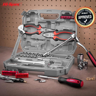 Hi-Spec Tools 67-Pc Auto Mechanics Tool Set - A Car Tools Repair Essential, Packed with Auto Mechanics Tools for Daily Maintenance, Car Tools Kit Mechanic in Car Tool Kit Box for on-the-go Readiness
