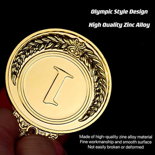 BoodLo 3 Pcs Number Medals Metal Gold Silver Bronze Award Medals with Ribbon Lockets Winner Rewards Children Sports Competition Prizes 2 inches