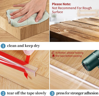 Gudui ‎SHOWAY Corner Guards (12 Pack) Clear Protectors | High Resistant Adhesive Gel Best Baby Proof Stop Child Head Injuries Tables, Furniture & Sharp Corners Proofing (L-Shaped).