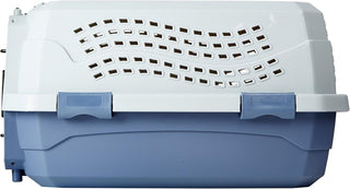 Amazon Basics Two-Door Top-Load Hard-Sided Pet Travel Carrier, 19-Inch