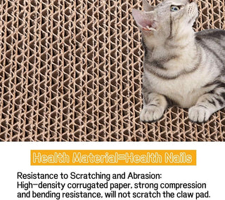 Mumoo Bear Cat Scratching Board Lounger Sofa Bed, Reversible Pads - Premium Cardboard Construction