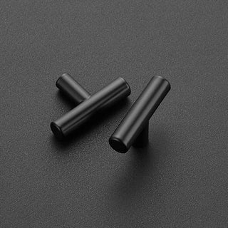 Home Expert 10 Pack 7.38'' Matte Black Cabinet Pulls Stainless Steel Cabinet Handles 7-3/8 inch Length Matte Black Drawer Pulls 5 inch Hole Center Kitchen Drawer Pulls