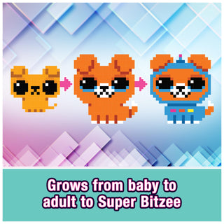 Bitzee Interactive Toy Digital Pet and Case with 15 Animals Inside, Virtual Electronic Pets React to Touch, Kids Toys for Girls Boys Purple 6067790