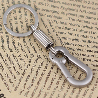 Maycom® Retro Style Simple Strong Carabiner Shape Keychain Key Chain Ring Keyring Keyfob Key Holder