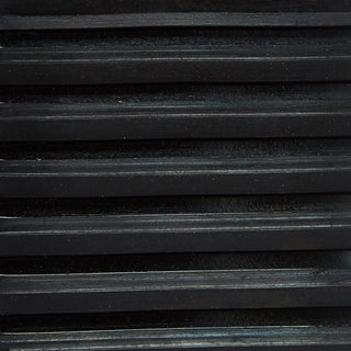 Maxxhaul 70472 Solid Rubber Heavy Duty Black Wheel Chock 2-Pack, 8" X 4" X 6"