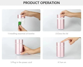 Hot Sell USB Waterless Essential Oil Car Aroma Diffuser Scent Fragrance Machine Air Freshener Perfume Humidifier For Home &Car